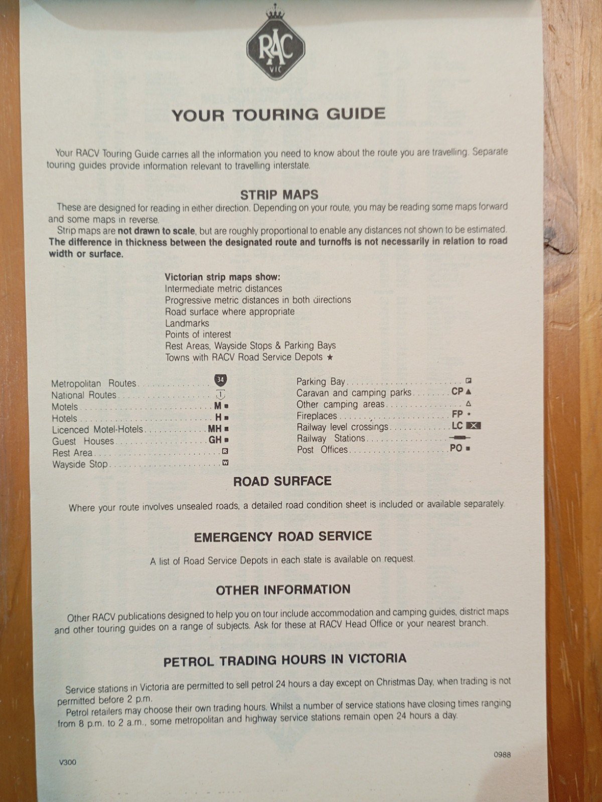 Collectible RACV Travel Strip Map 1988 Melbourne To Sydney Princes Hwy - Image 3