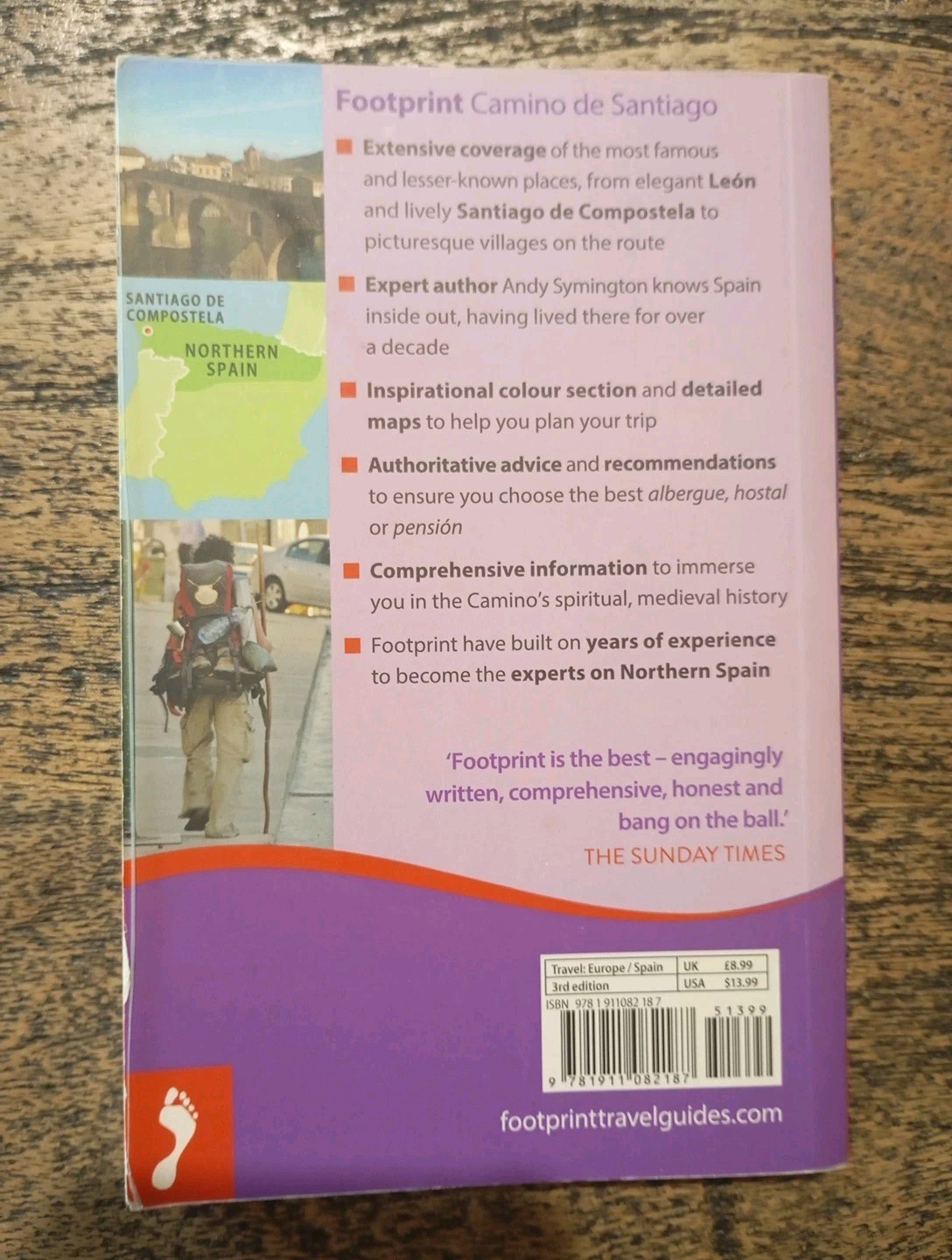 Camino de Santiago (Footprint Handbook) By Andy Symington (Softcover, 2017) - Image 3