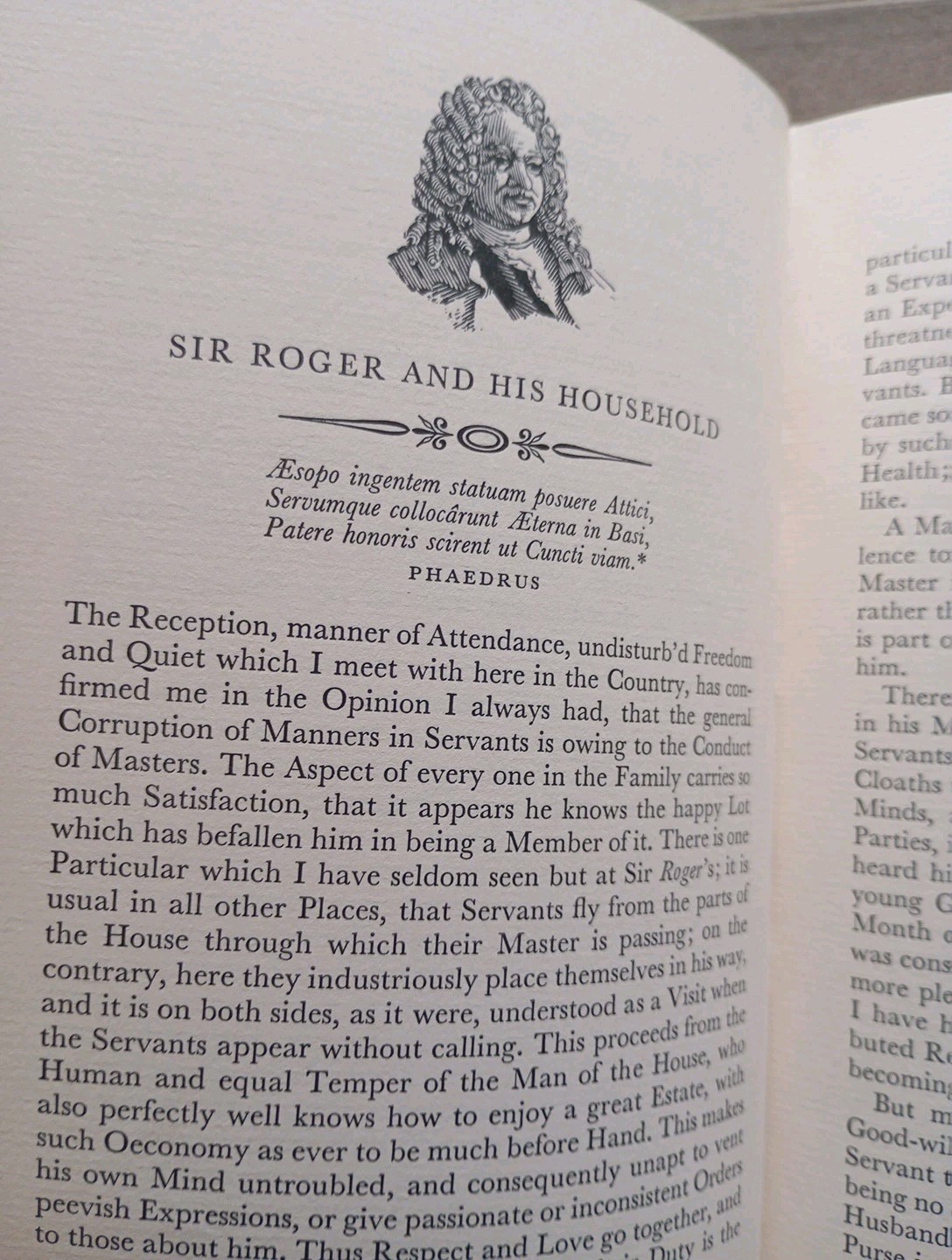 Sir Roger de Coverly by Joseph Addison (Folio Society Hardcover, 1967) - Image 5