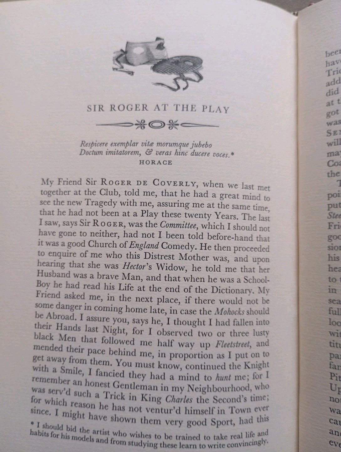 Sir Roger de Coverly by Joseph Addison (Folio Society Hardcover, 1967) - Image 6