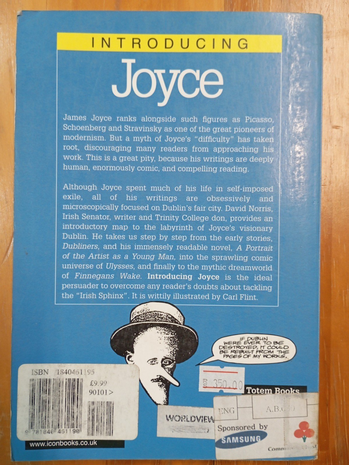 Introducing Joyce - James Joyce By D. Norris & C. Flint (Paperback, 1994) - Image 3