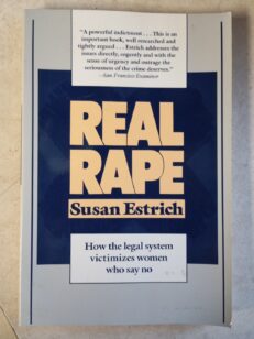 Real Rape by Susan Estrich (Paperback, 1987)