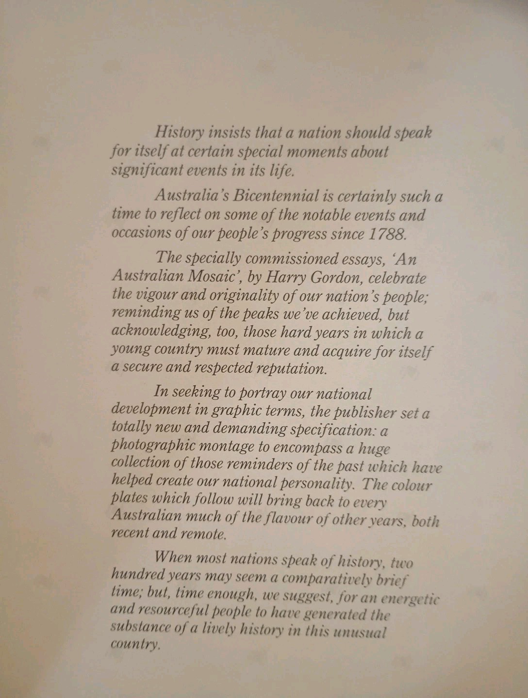 Bicentennial - The Australian Mosaic And 1788 Diary By Harry Gordon (Hardcover) - Image 4
