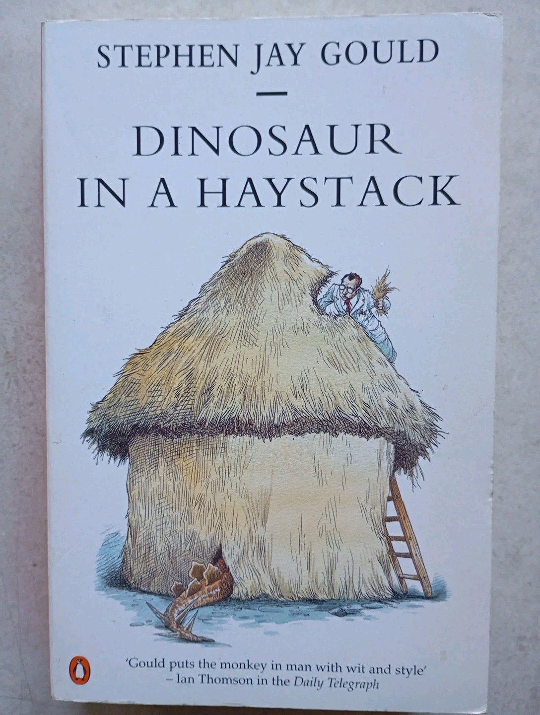 Dinosaur in a Haystack by Stephen Jay Gould (Paperback, 1997)