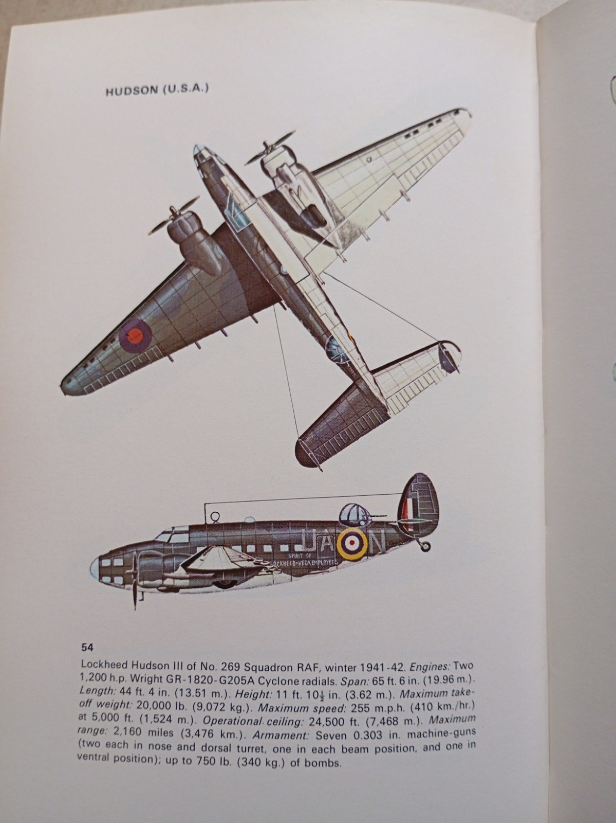 Fighters and Bombers of World War II 1939-45 by Kenneth Munson (HBDJ Book) - Image 7