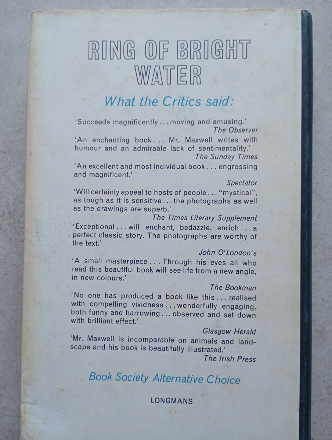 The Rocks Remain by Gavin Maxwell (Hardcover, 1963) - Image 3