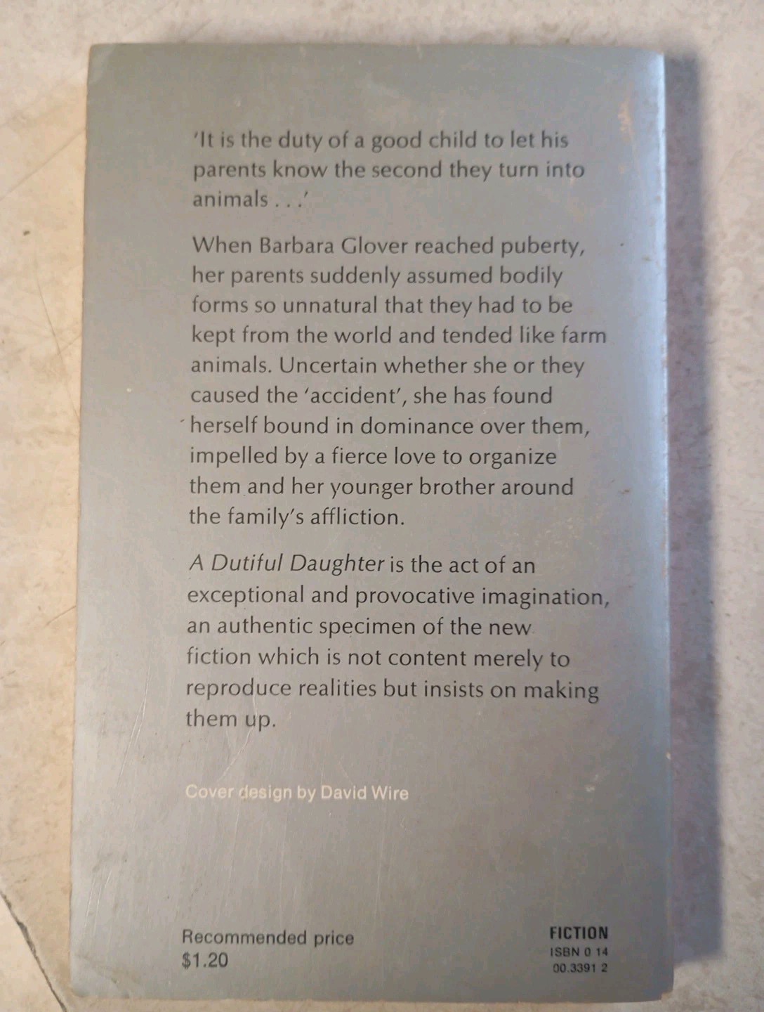 A Dutiful Daughter by Thomas Keneally (paperback, 1972) - Image 3