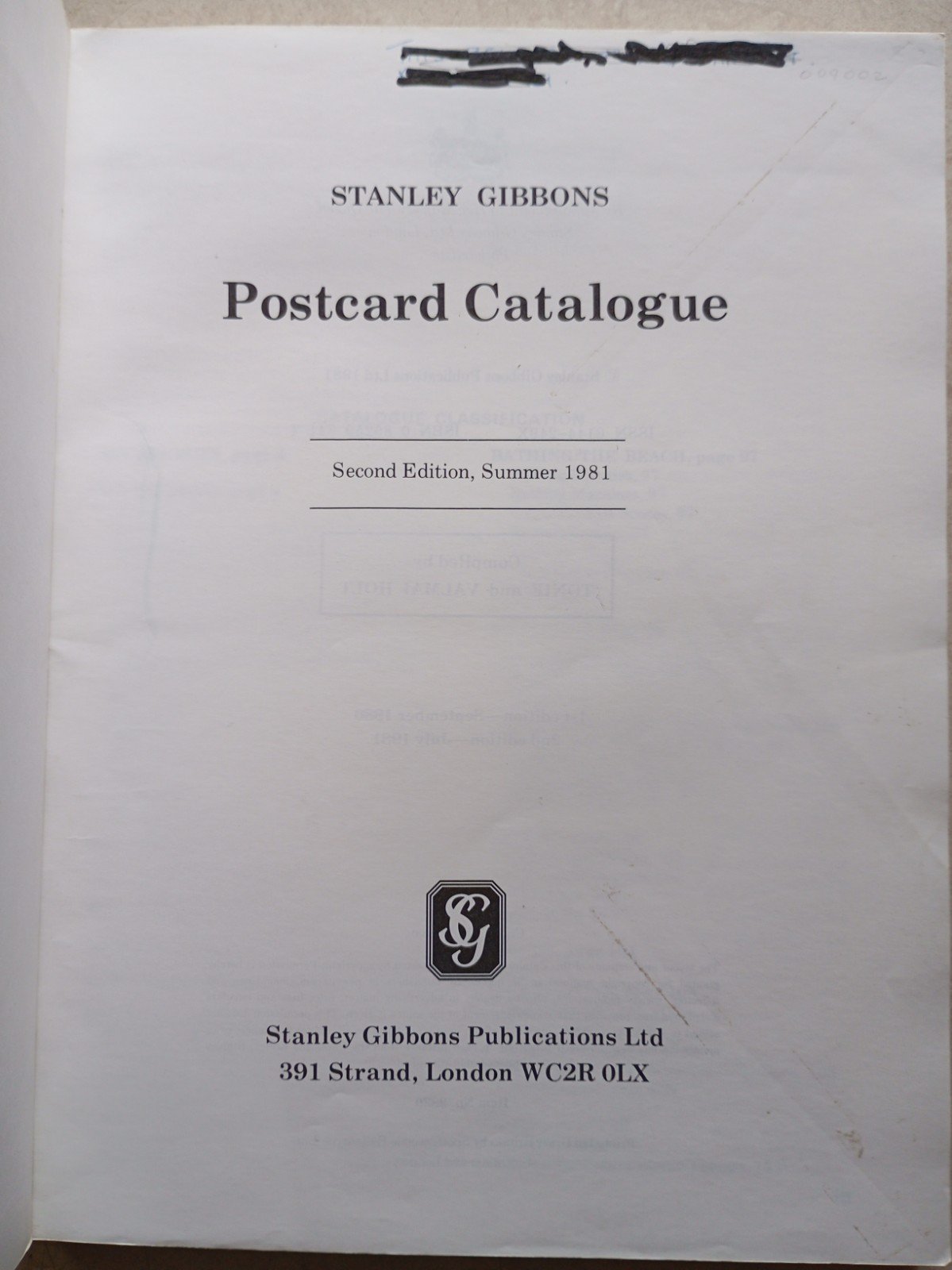 Stanley Gibbons Postcard Catalogue 2nd Edition 1981 - Image 3