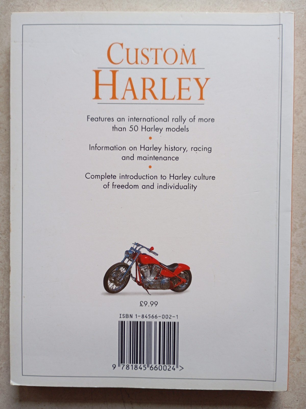 Custom Harley Davidson Complete Identifier By Norris, Remus,Winkowski (Pb, 2004) - Image 2