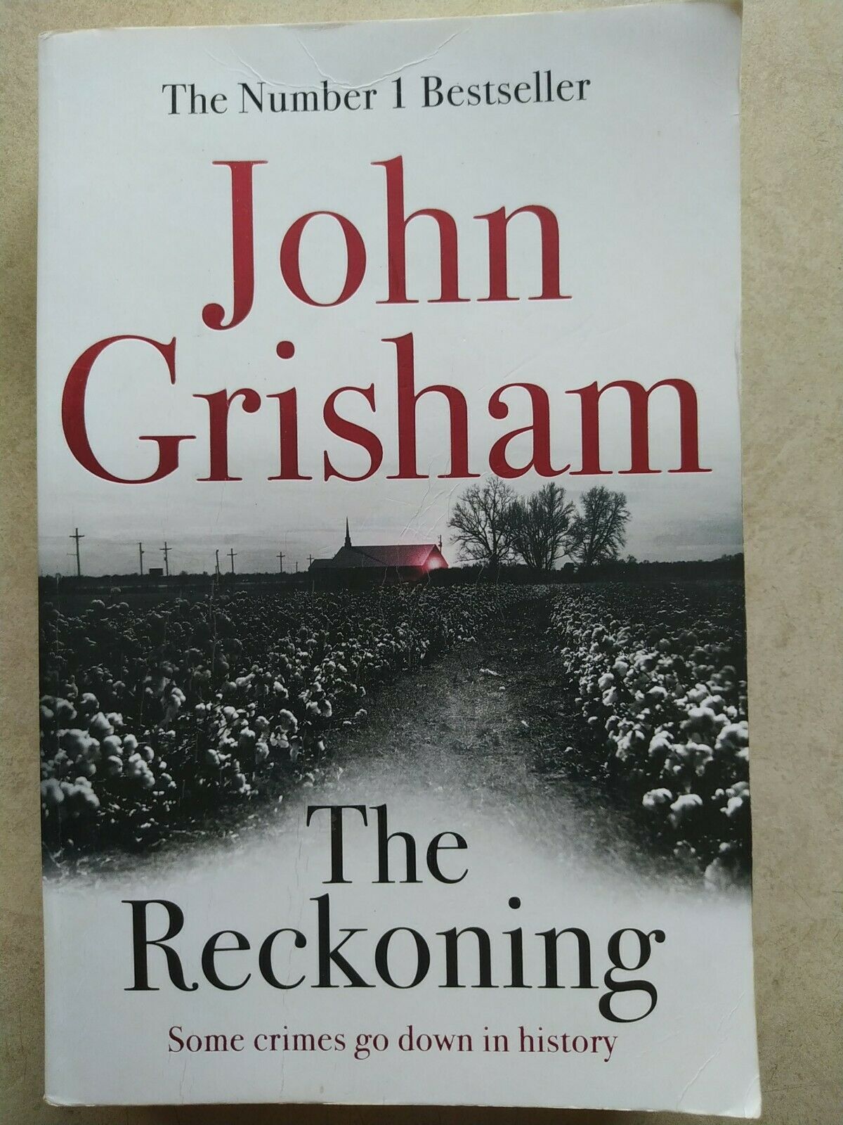 by　Postage　John　MisterBookman　Large　Grisham　(2018,　Reckoning　The　Paperback)-Free